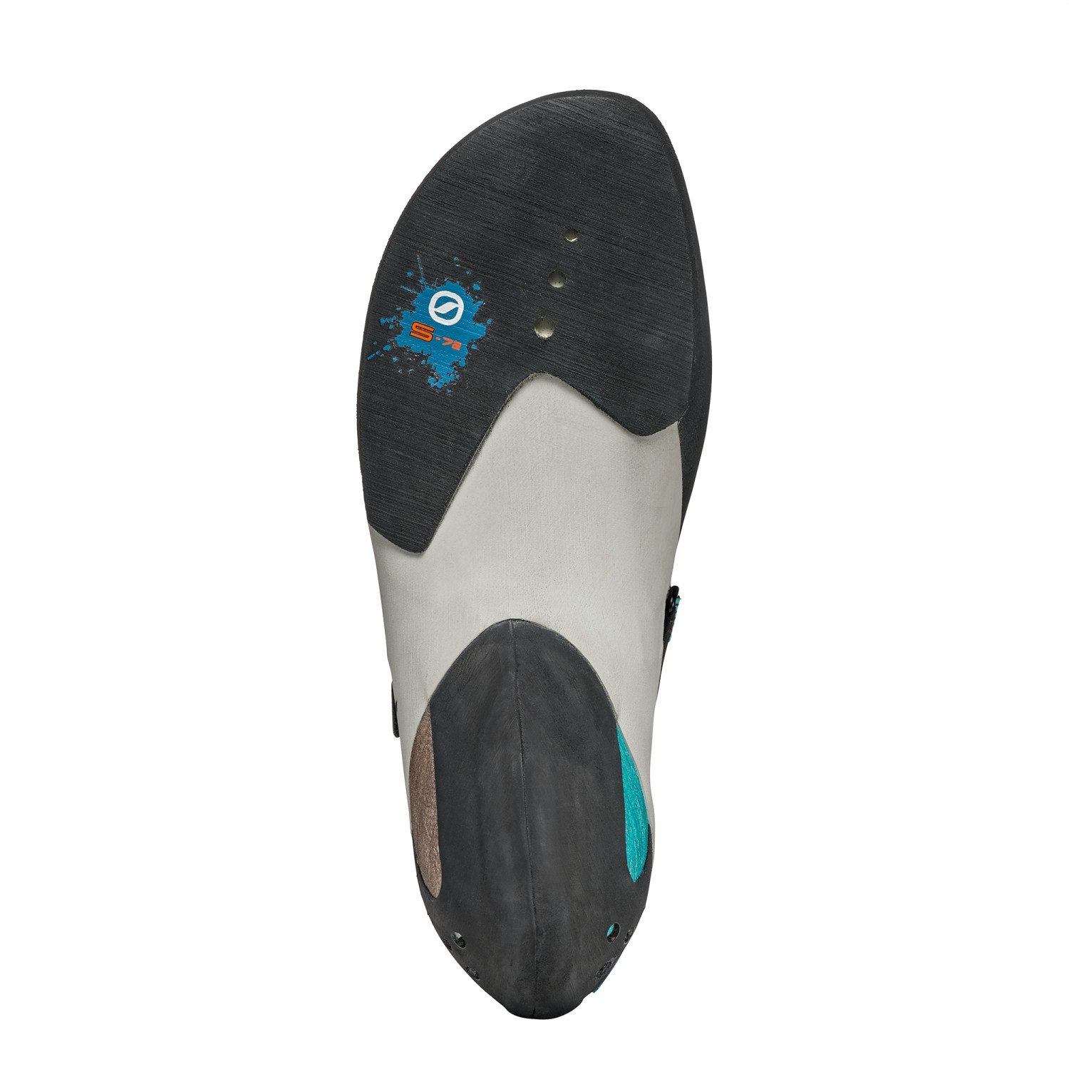 Scarpa Veloce Damen Kletterschuh grau/türkis Kletterschuh