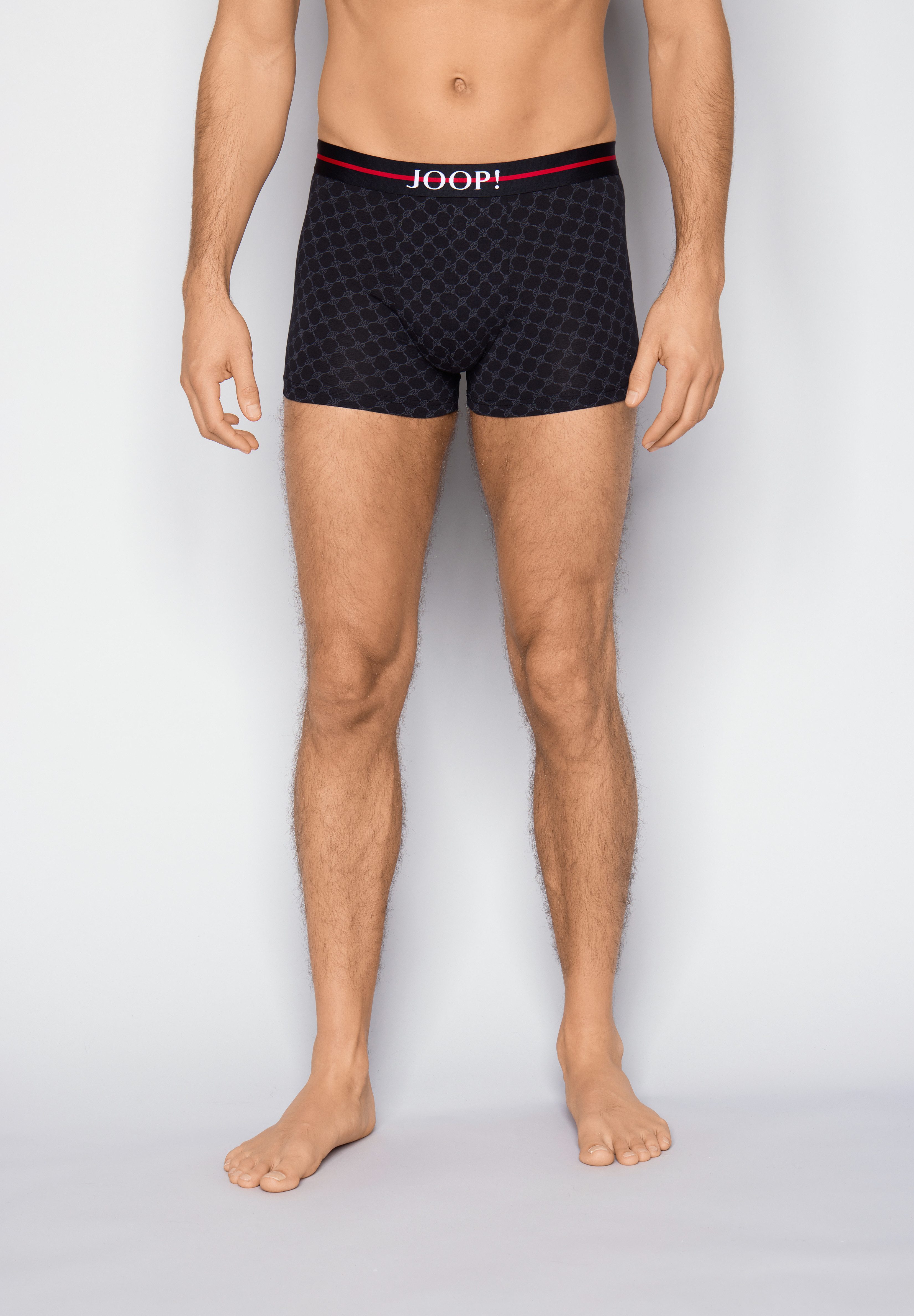 JOOP! Boxershorts Everyday (2er Pack) ohne Eingriff, elastischer Logobund, Baumwollmix