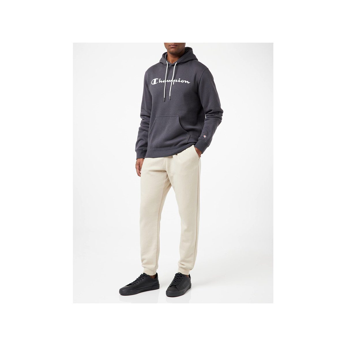 Champion dunkelgrau (1-tlg) Sweatshirt uni