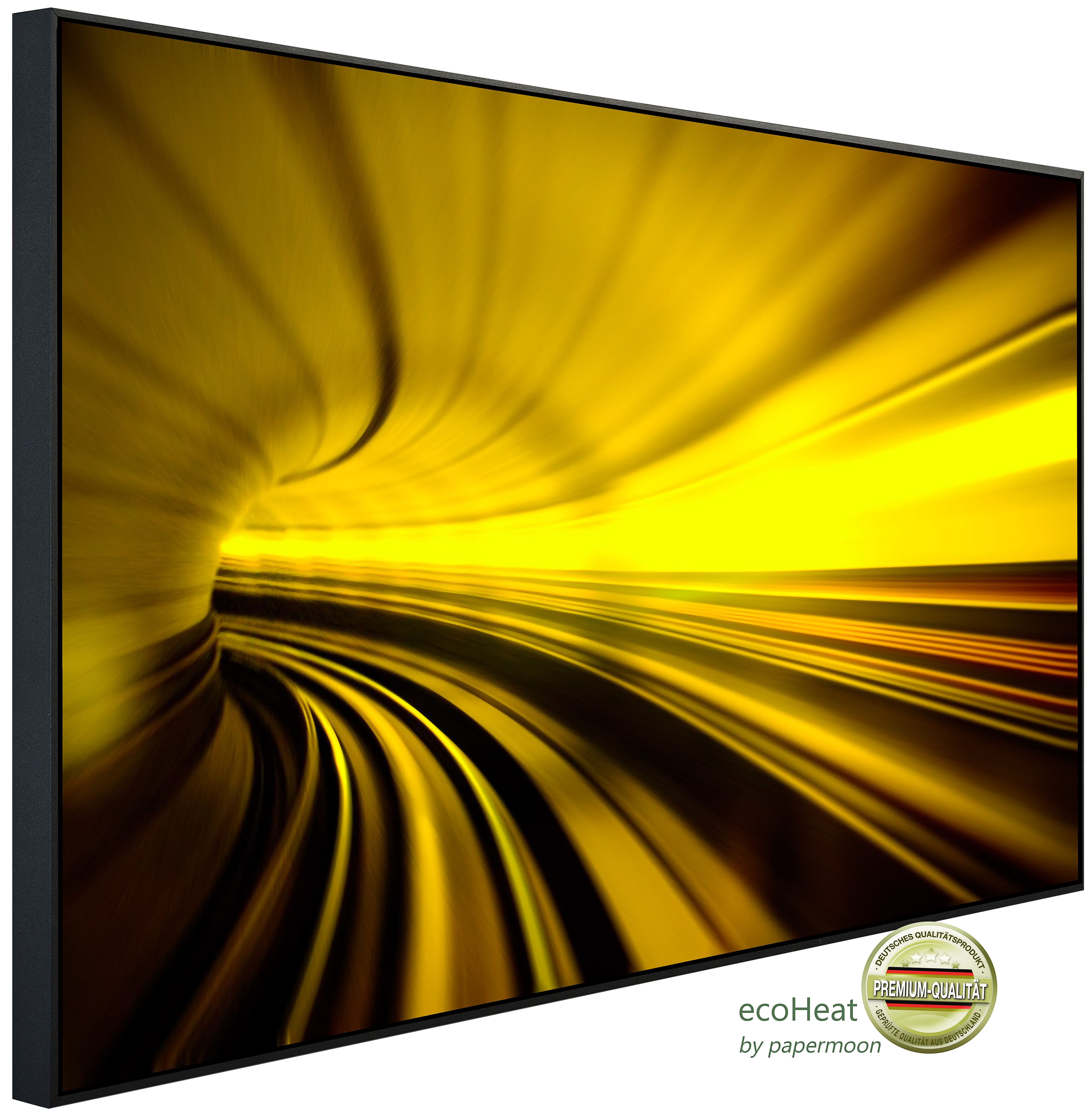 Papermoon Infrarotheizung INFRAROT-BILD-HEIZUNG, Abstrakter Tunnel, TÜV-Rheinland/GS zertifiziert, angenehme Strahlungswärme