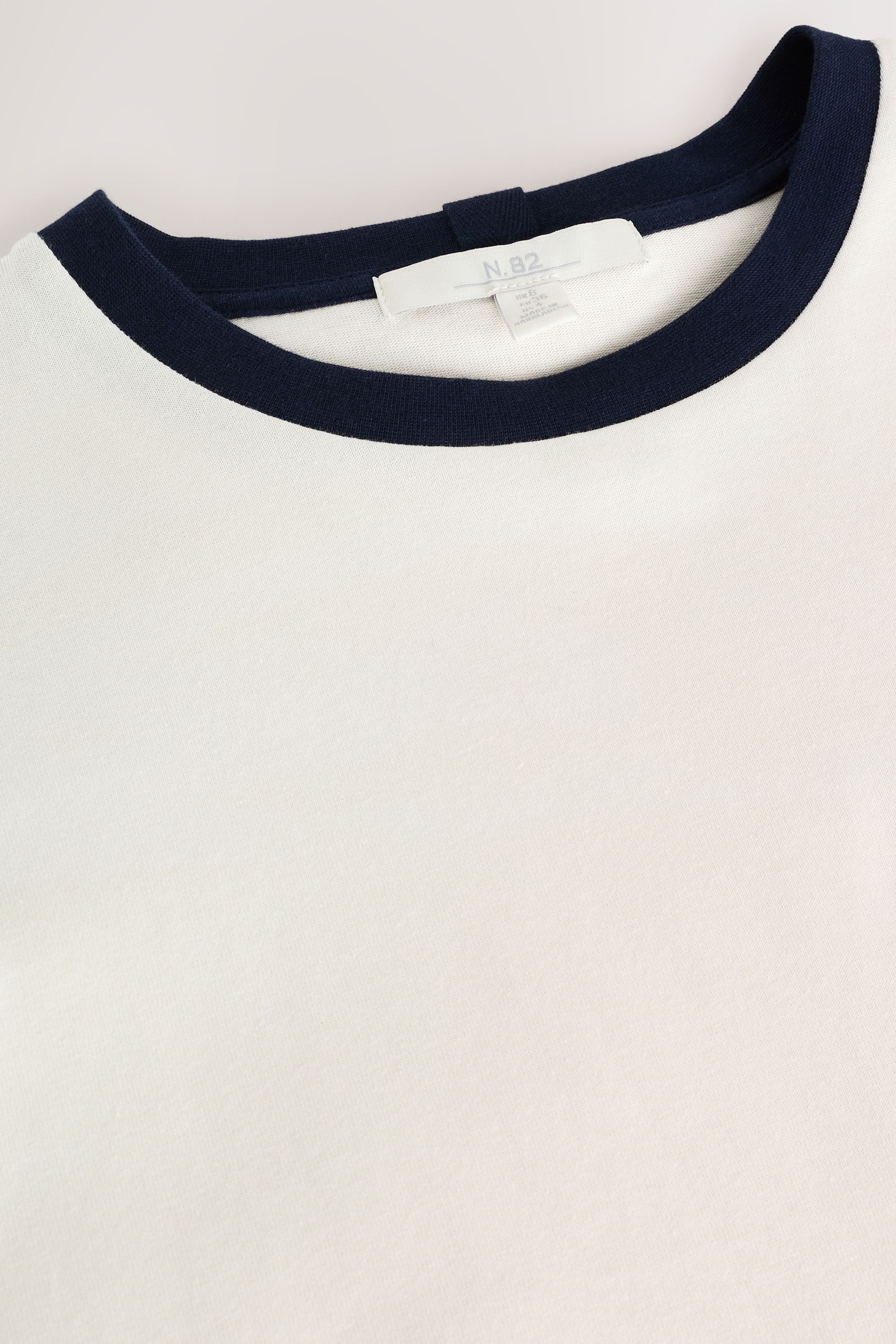 Next T-Shirt Schweres T-Shirt mit Provence-Grafik günstig online kaufen