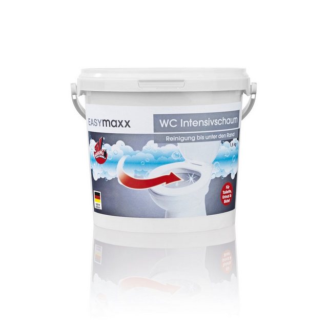 EASYmaxx WC Intensiv-Schaum WC-Reiniger (1-St. Extra starker selbstreinigender Kraftschaum auf Sauerstoffbasis)