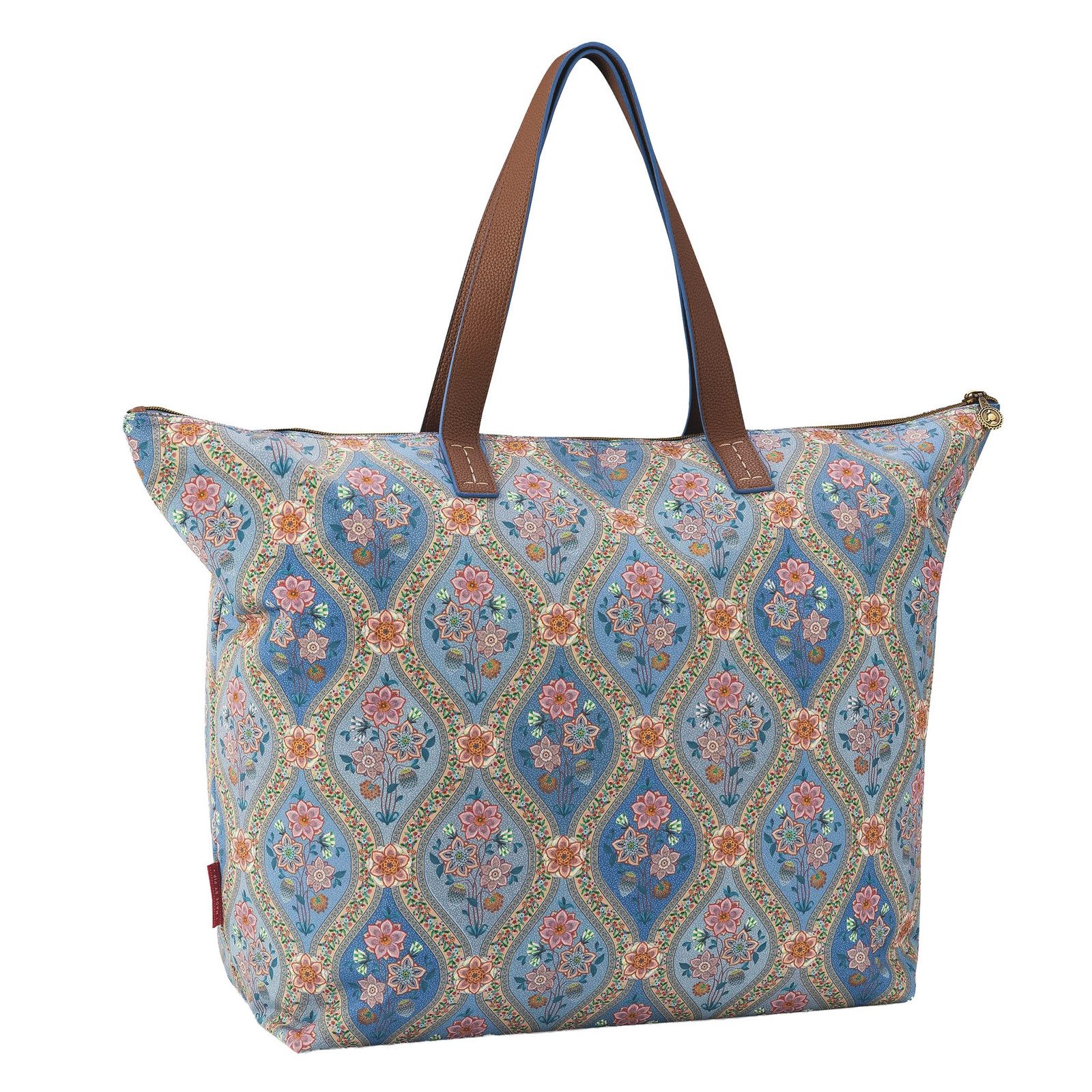 PiP Studio Tragetasche Tilda Tote Bag Large Ornamento, mit Metallpatch auf der Vorderseite