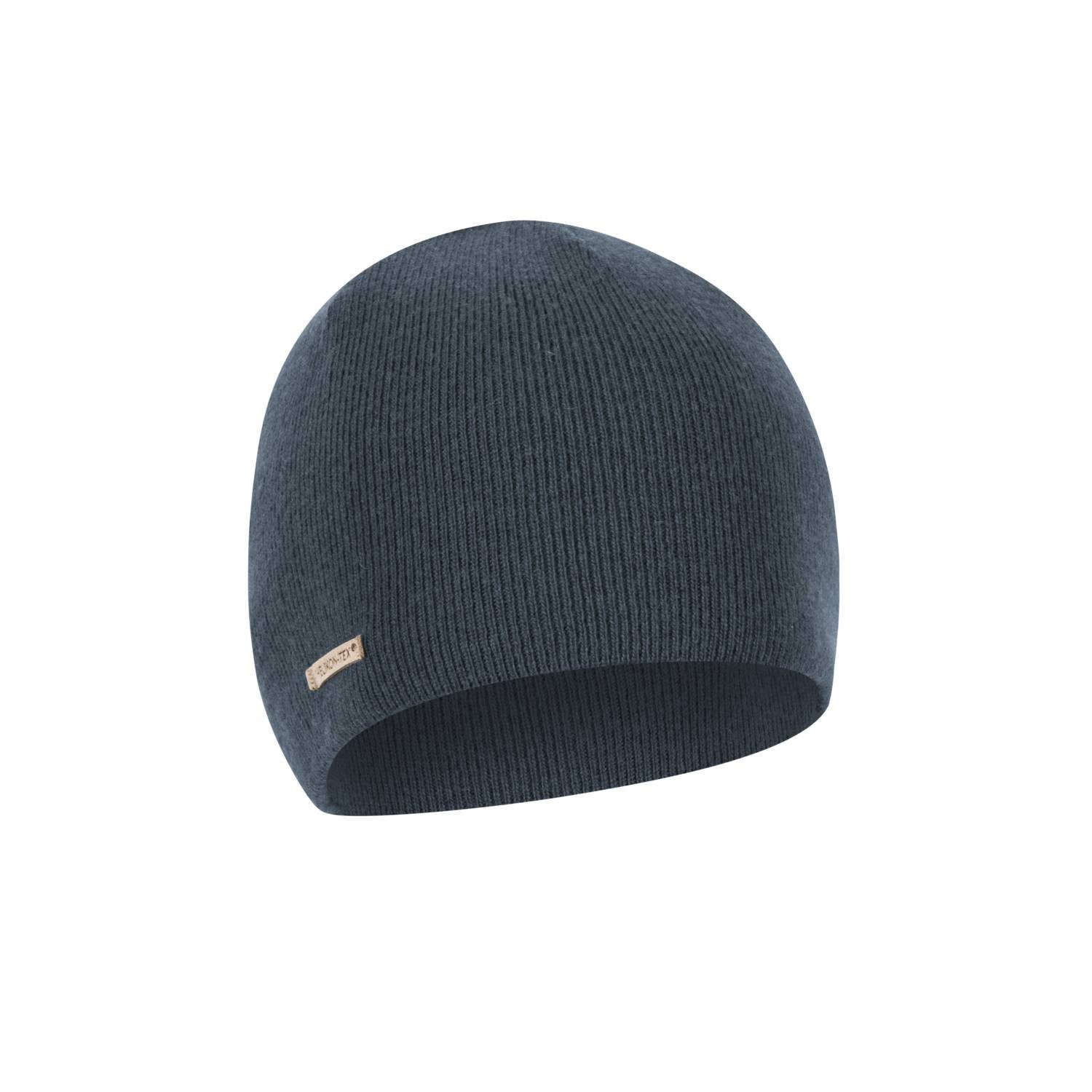 Helikon-Tex Strickmütze Helikon-Tex Urban Beanie Cap aus Merinowolle in shadow grey (1-St) doppelte Schicht aus Merinowolle; leicht, atmungsaktiv