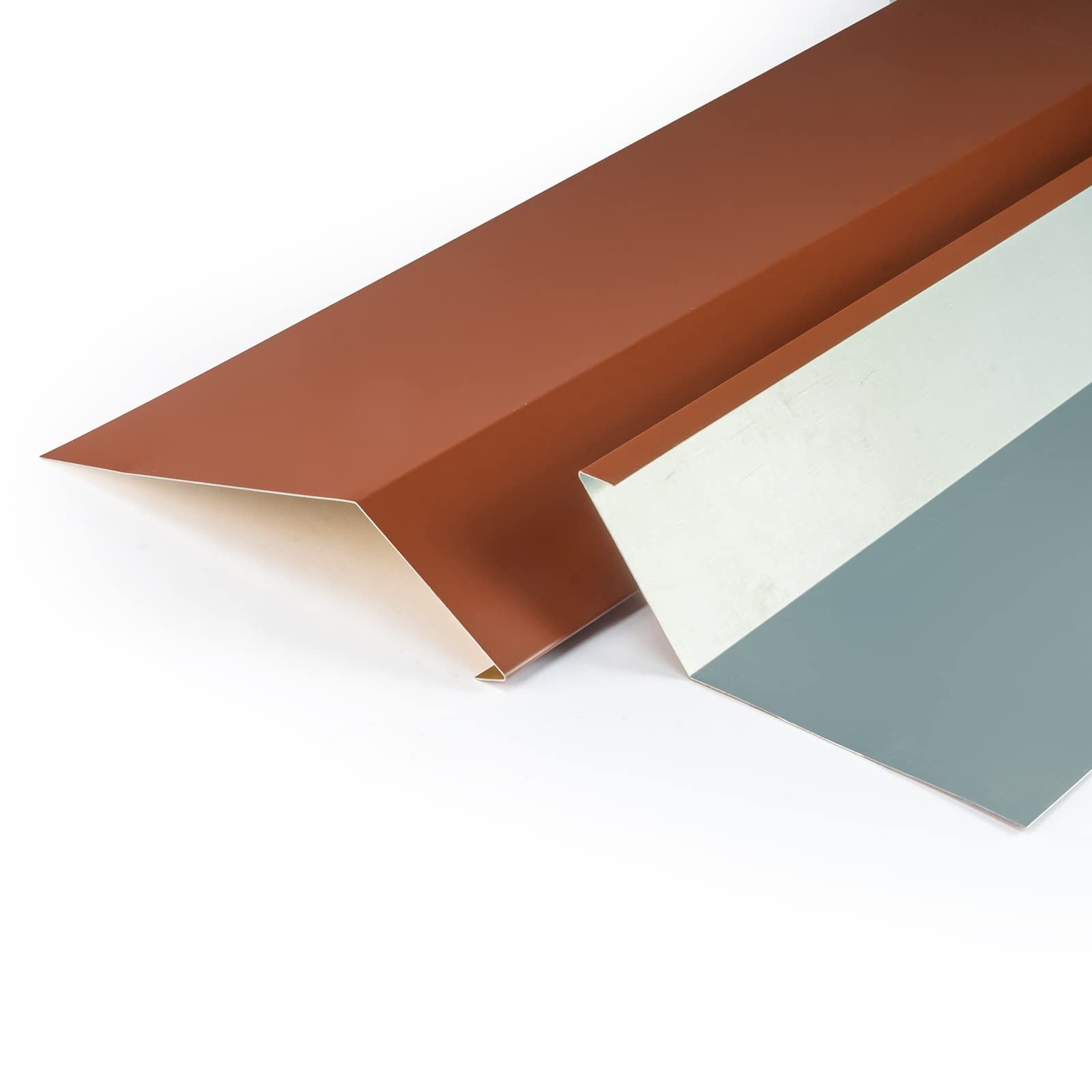 DQ-PP Traufblech DQ-PP Rinneneinhang STANDARD (120x70mm) 5m (5x1m) Aluminium Traufblech, Obere Rinnenleiste, Für Dachrinnen