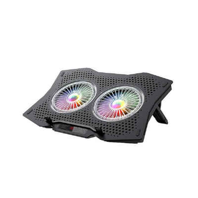 Havit Notebook-Kühler RGB Laptop Halter mit Kühler Fan LED für Laptops bis 17"
