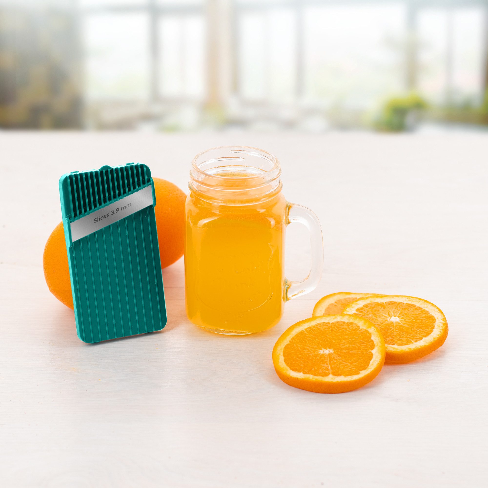 Genius Gemüseschneider Nicer Dicer Mando, Zerkleiner, 10-tlg., sicher und präzise