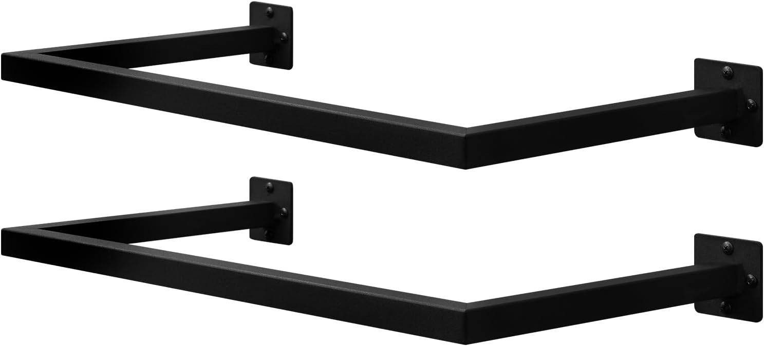 EUGAD Kleiderstange (2 St), Wand Rechteck, günstig online kaufen