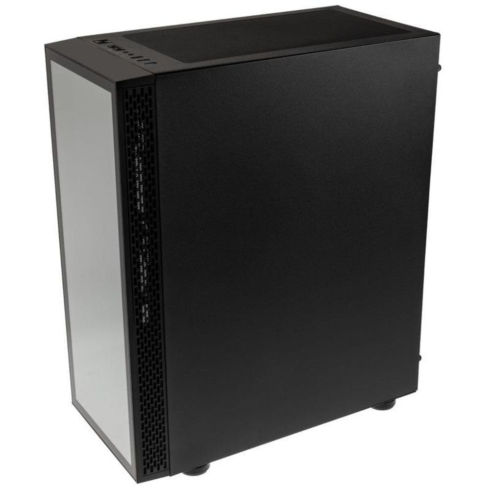 Kolink PC-Gehäuse VOID RIFT, ARGB Midi Tower, PC-Gehäuse Case, ARGB-Beleuchtung, Temperglas, Computer Gehäuse Gaming, schwarz
