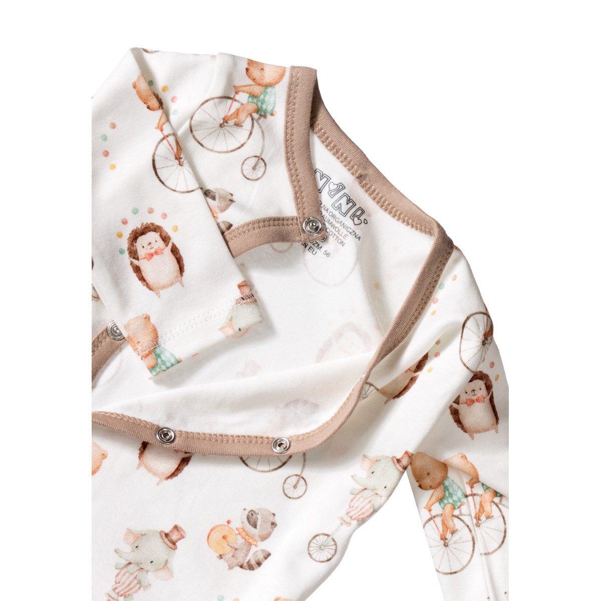 NINI Langarmbody body Unisex Kinder (1-tlg) Langarm Einteiler, Body, Longsleeve-Body, Bodysuit, Stretchbody