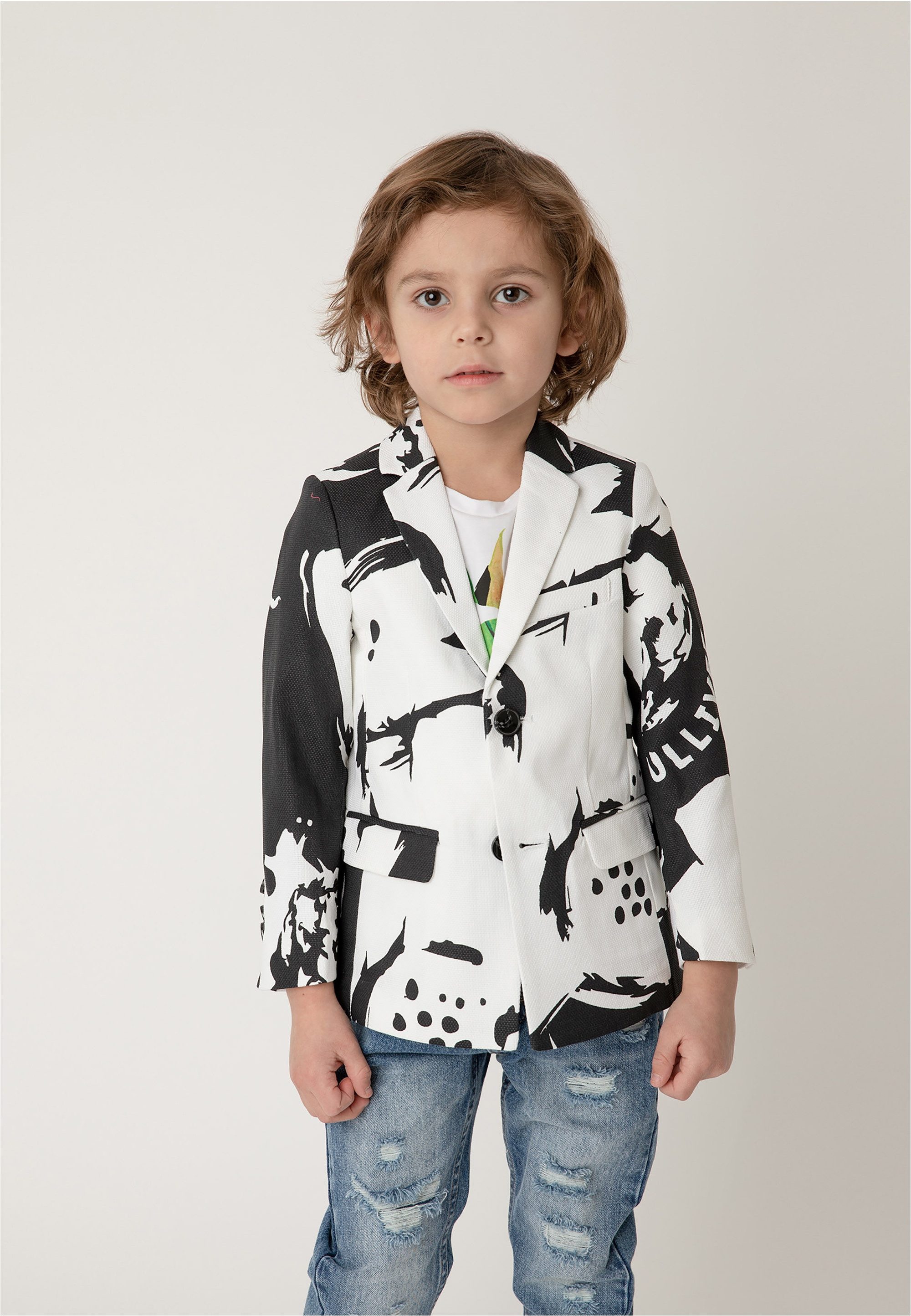 Gulliver Sakko mit auffälligem Print