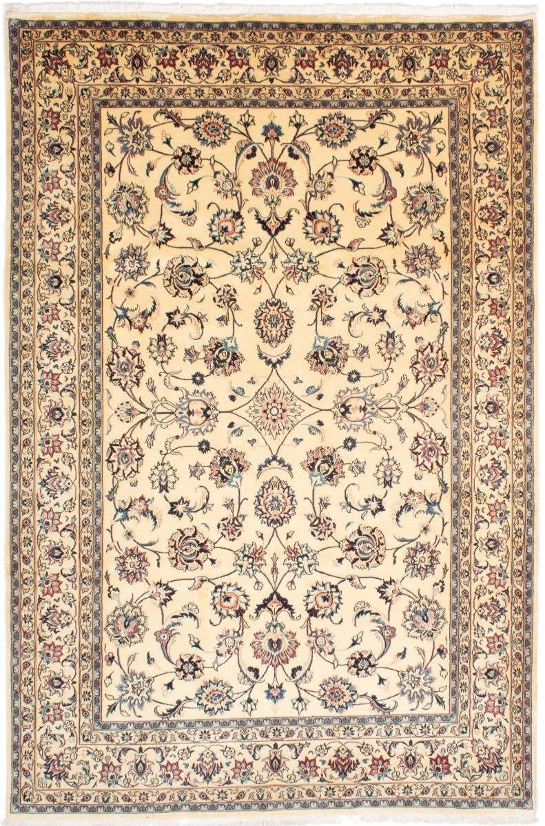 Orientteppich Mashhad 199x304 Handgeknüpfter Orientteppich / Perserteppich, Nain Trading, rechteckig, Höhe: 12 mm