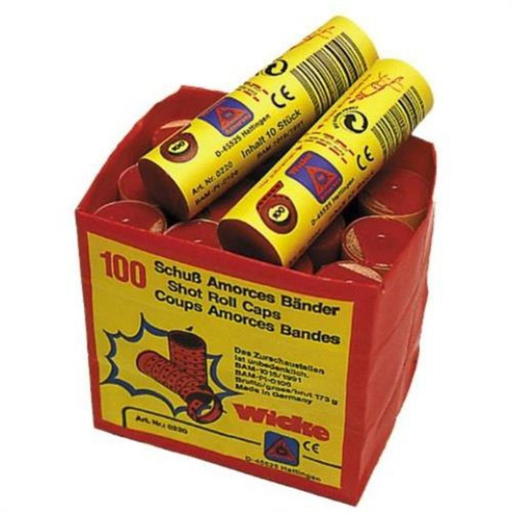 Sohni Wicke Spielzeugmunition 10 Munition Amorces 12 x 100-Schuss