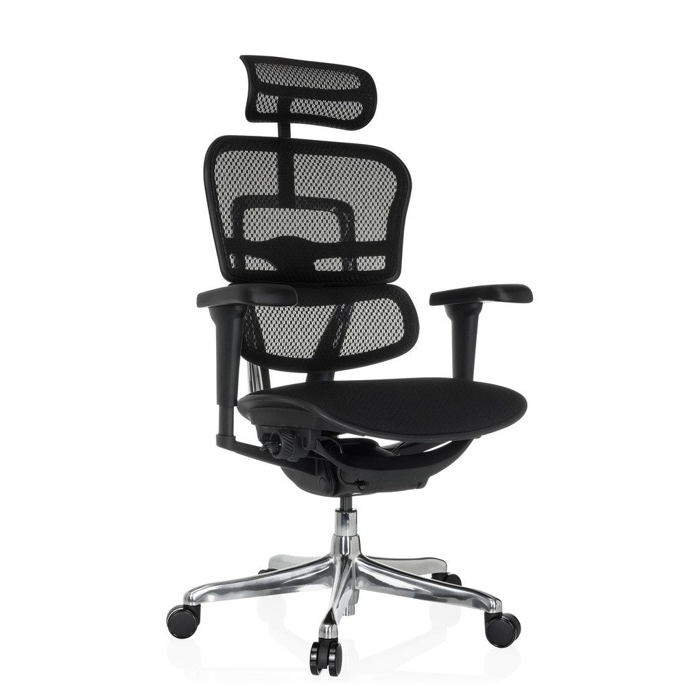 hjh OFFICE Drehstuhl Luxus Chefsessel ERGOHUMAN ULTRA F GEN2 Netzstoff (1 St), Profi Bürostuhl Schreibtischstuhl ergonomisch