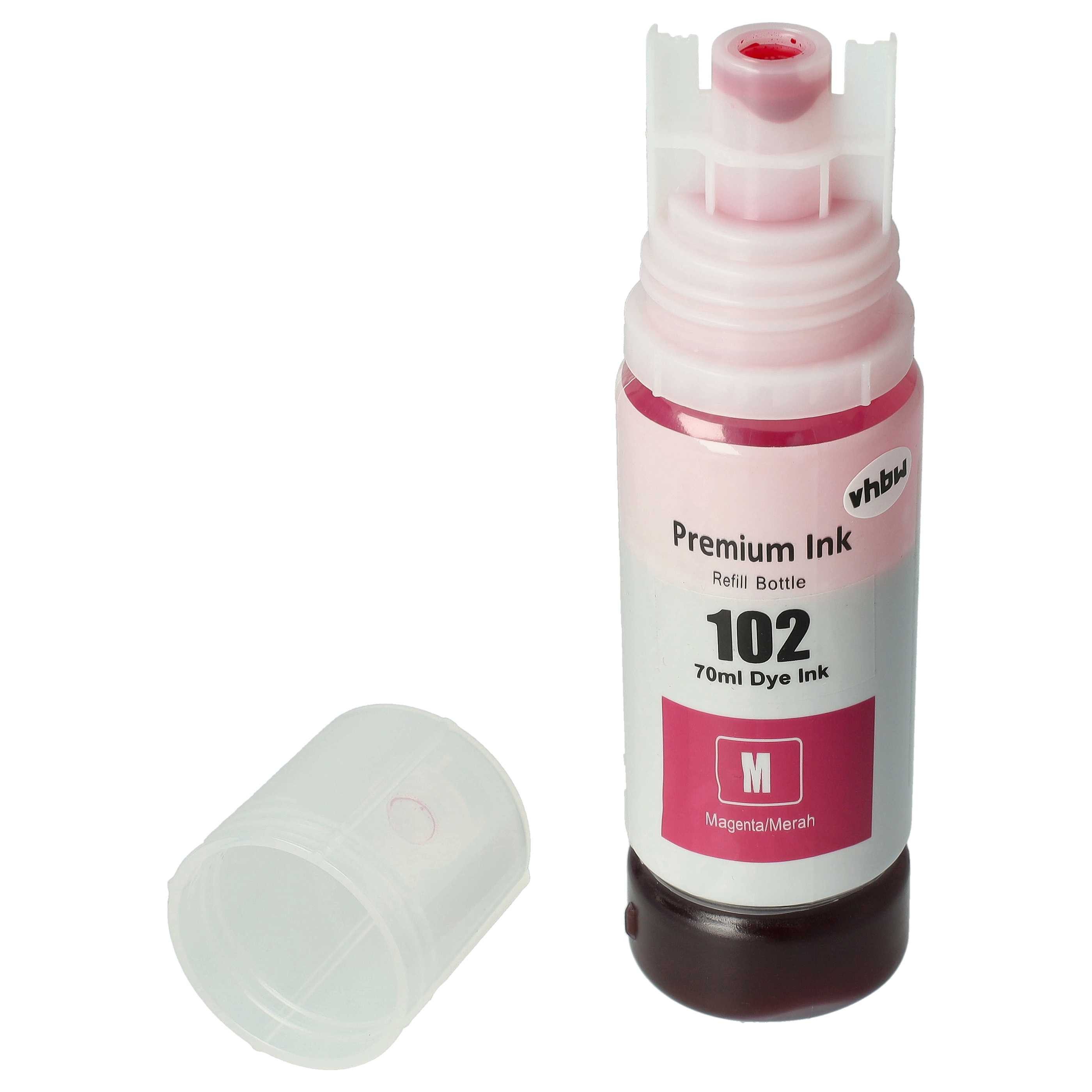 Ersatz für Epson 102 dye-magenta, C13T03R340 für Drucker & Kopierer Nachfülltinte