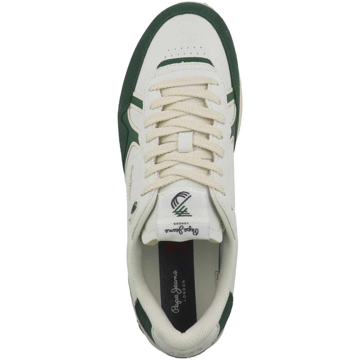 Pepe Jeans Brit Ivy Herren Sneaker Turnschuhe, Sportschuhe, Freizeitschuhe, Halbschuhe, Schnürschuhe