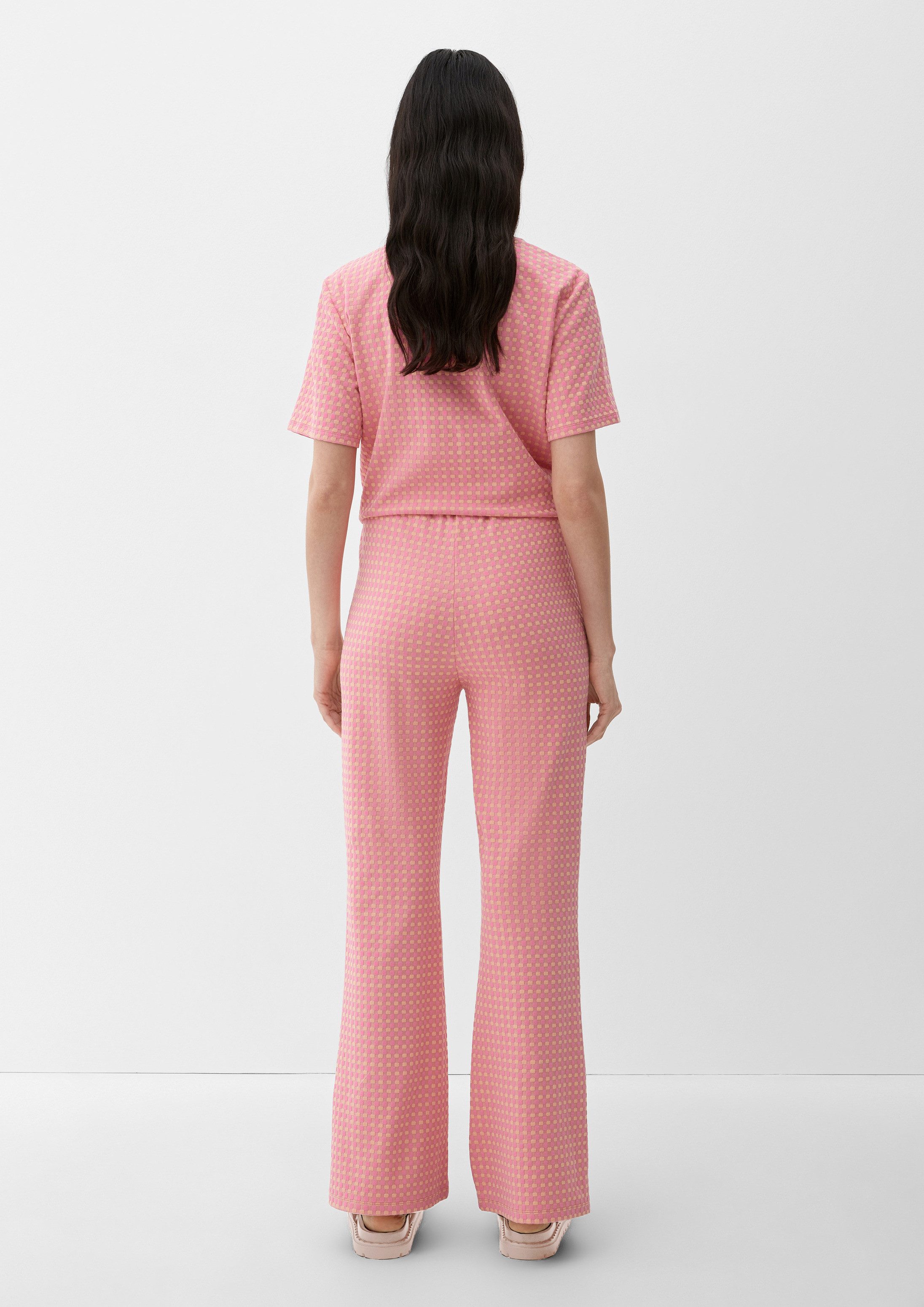 s.Oliver Chinos Hose Stoffhose aus Baumwollstretch