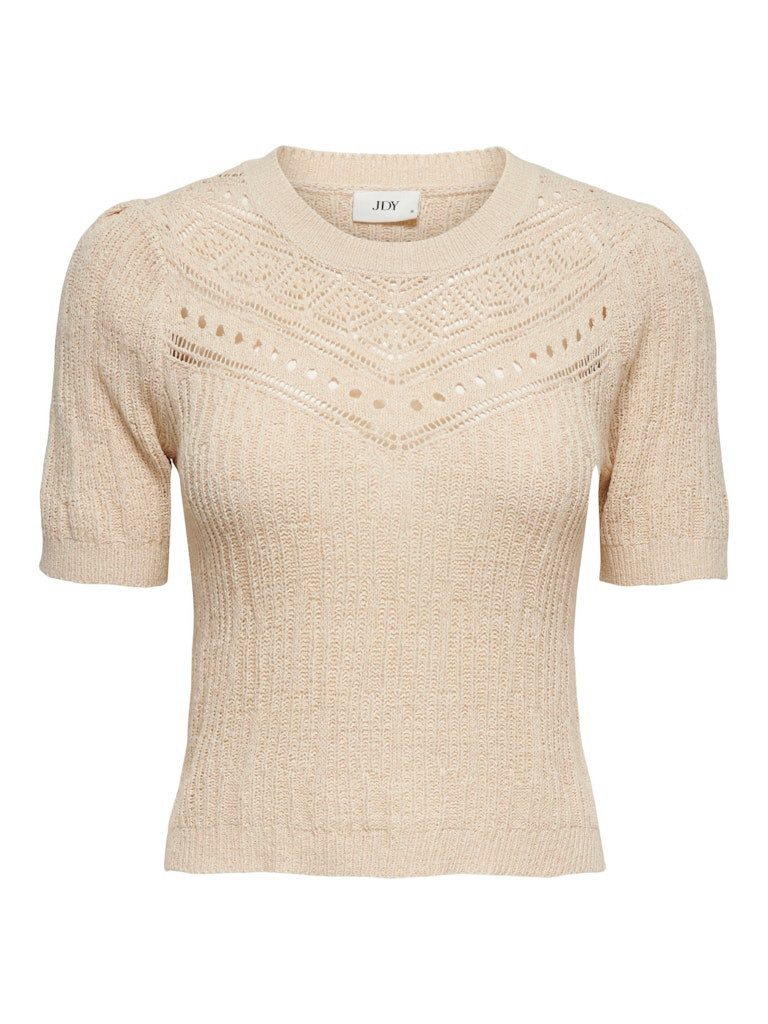 JDY Sweatshirt JDYDESHA S/S O-NECK STRUCTURE PULL