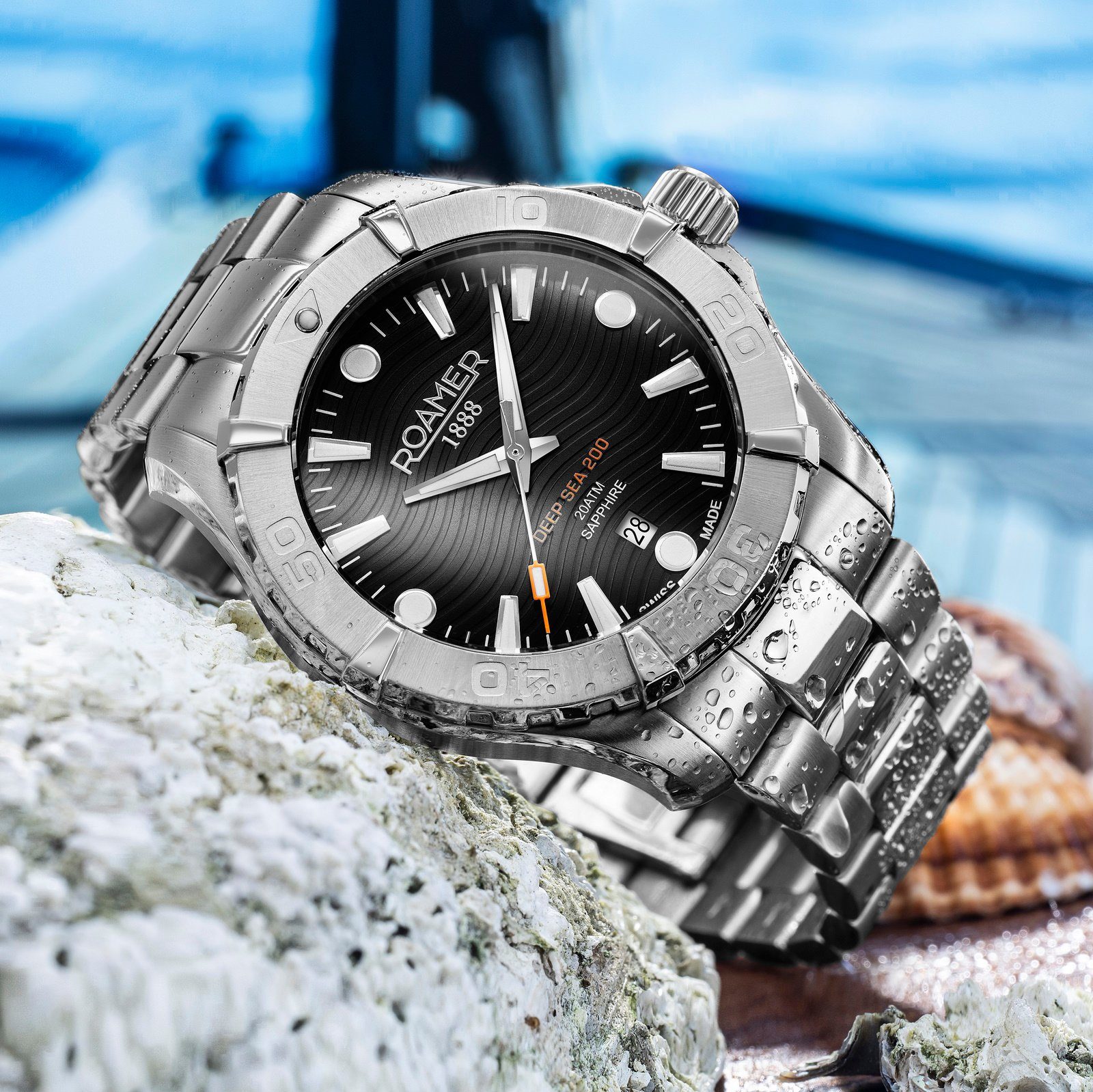 Roamer Schweizer Uhr Deep Sea 200 | Schweizer Uhren