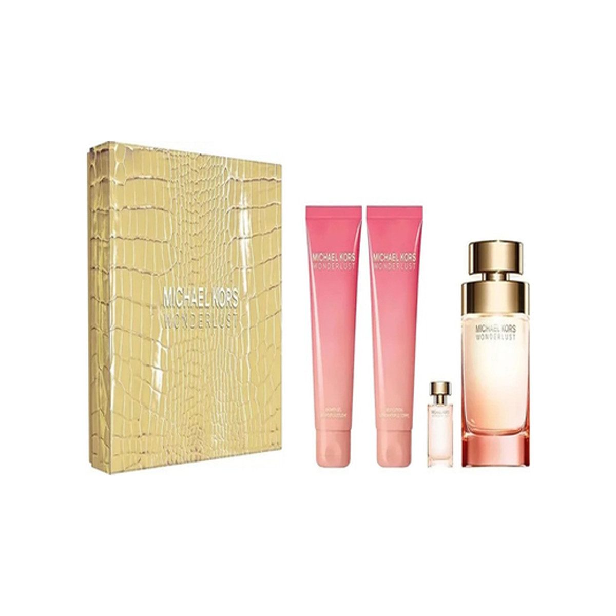 MICHAEL KORS Eau de Parfum KORS WONDERLUST SET: EDP SPRAY 100ML + BL 100ML + SG 100ML + EDP 4ML