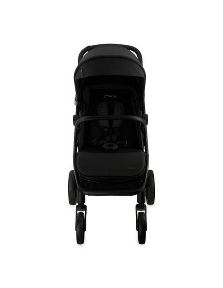 Thumbnail - MoMi Kinder-Buggy MoMi CLARA Kinderwagen in Schwarz - geräumig, verstellbarer Griff, Geeignet für Kinder ab den ersten L...