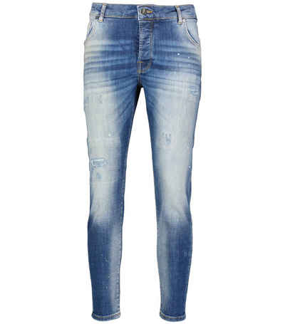 Goldgarn 5-Pocket-Jeans Herren Jeans NECKARAU Twisted Fit / Cropped (1-tlg)
