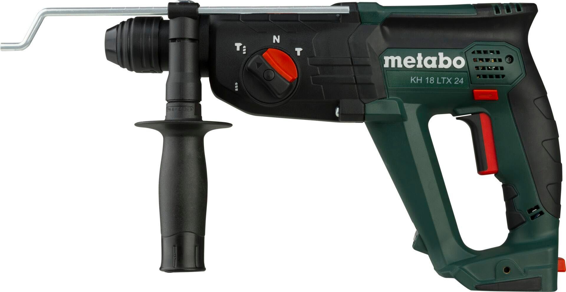 metabo Kombihammer KH 18 LTX Ladegerät Akku und 24, ohne