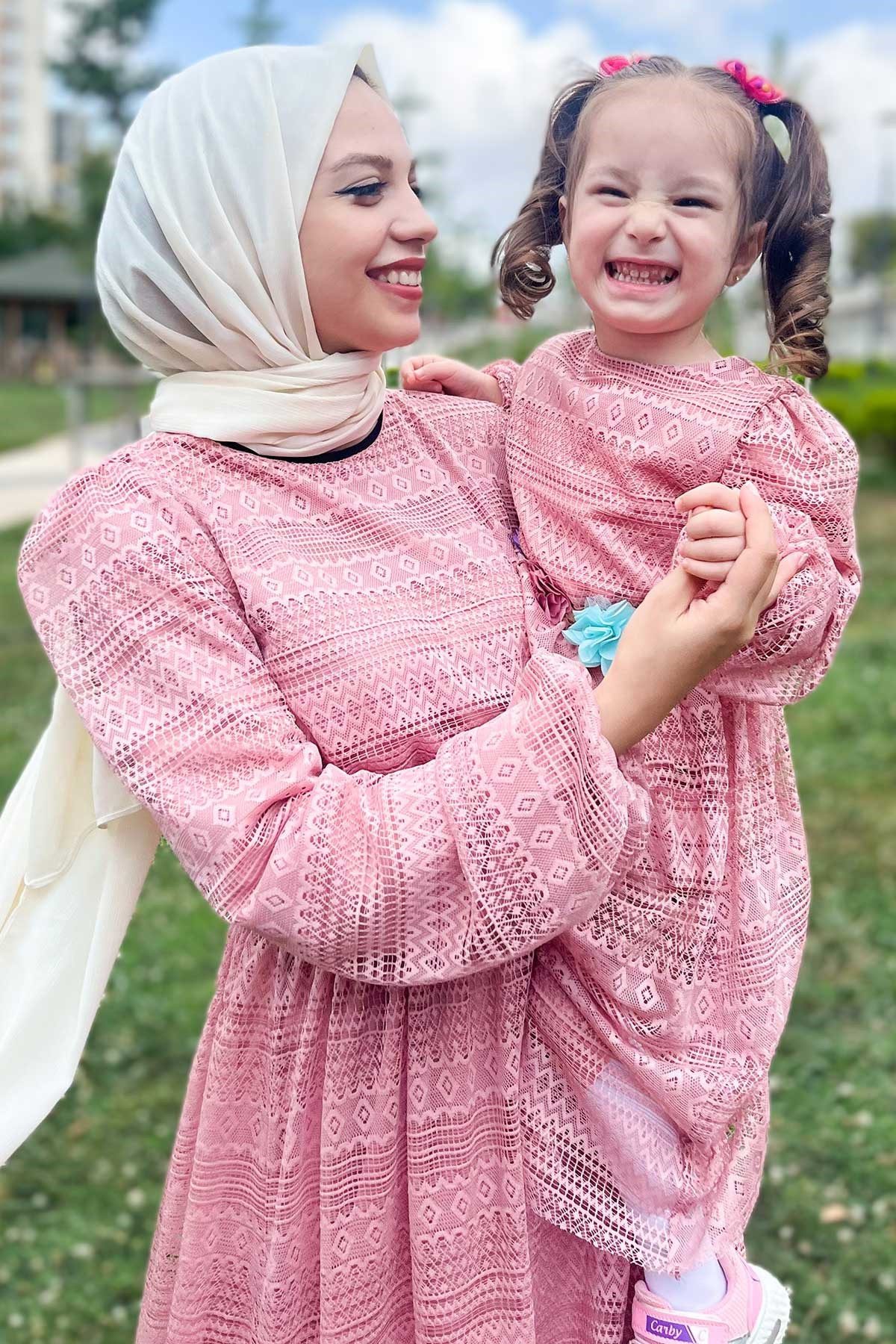 MODAMİHRAM Maxikleid Spitzenkleid für Frauen günstig online kaufen