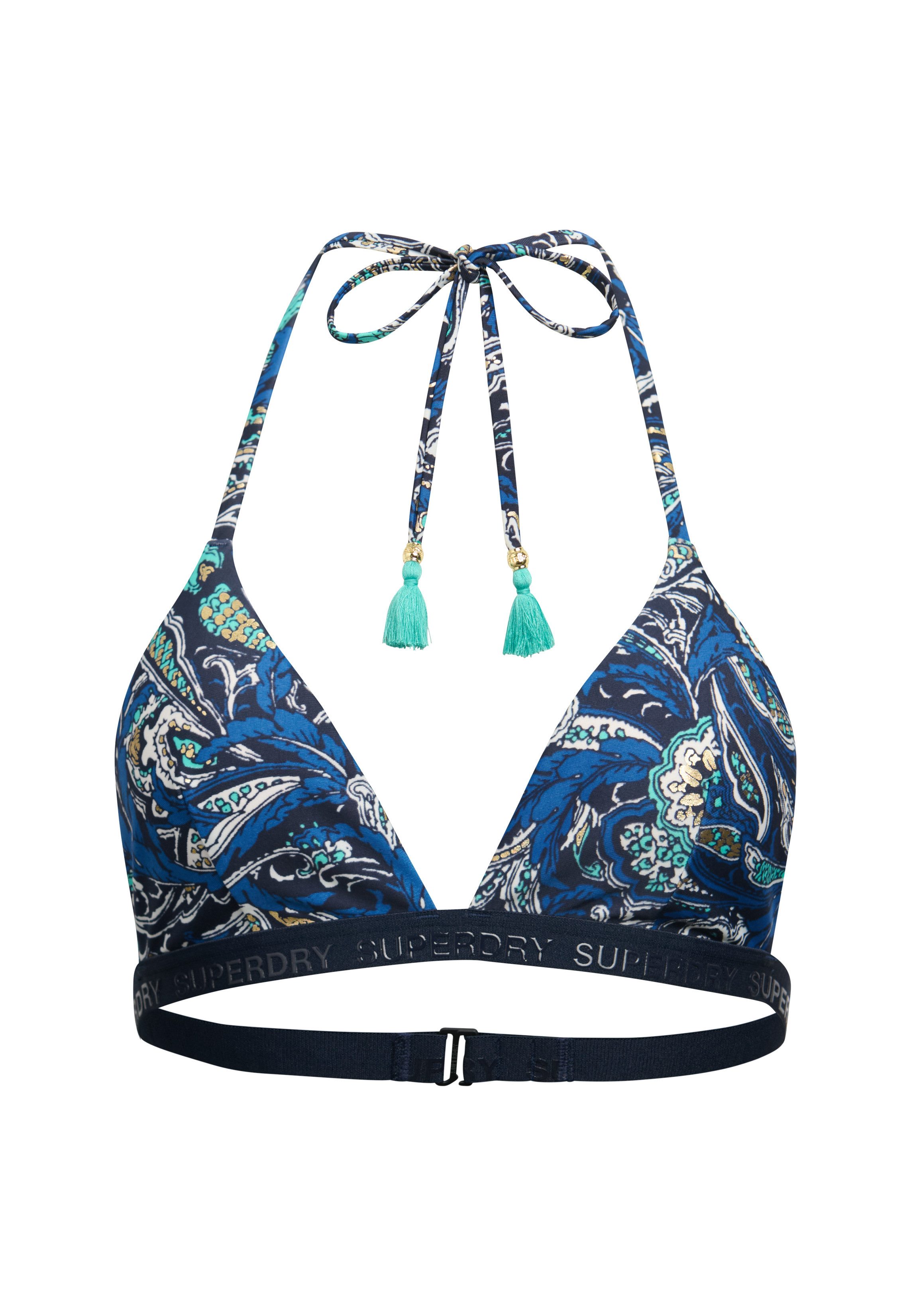 Superdry Triangel-Bikini-Top PRINT TRIANGLE BIKINI TOP günstig online kaufen