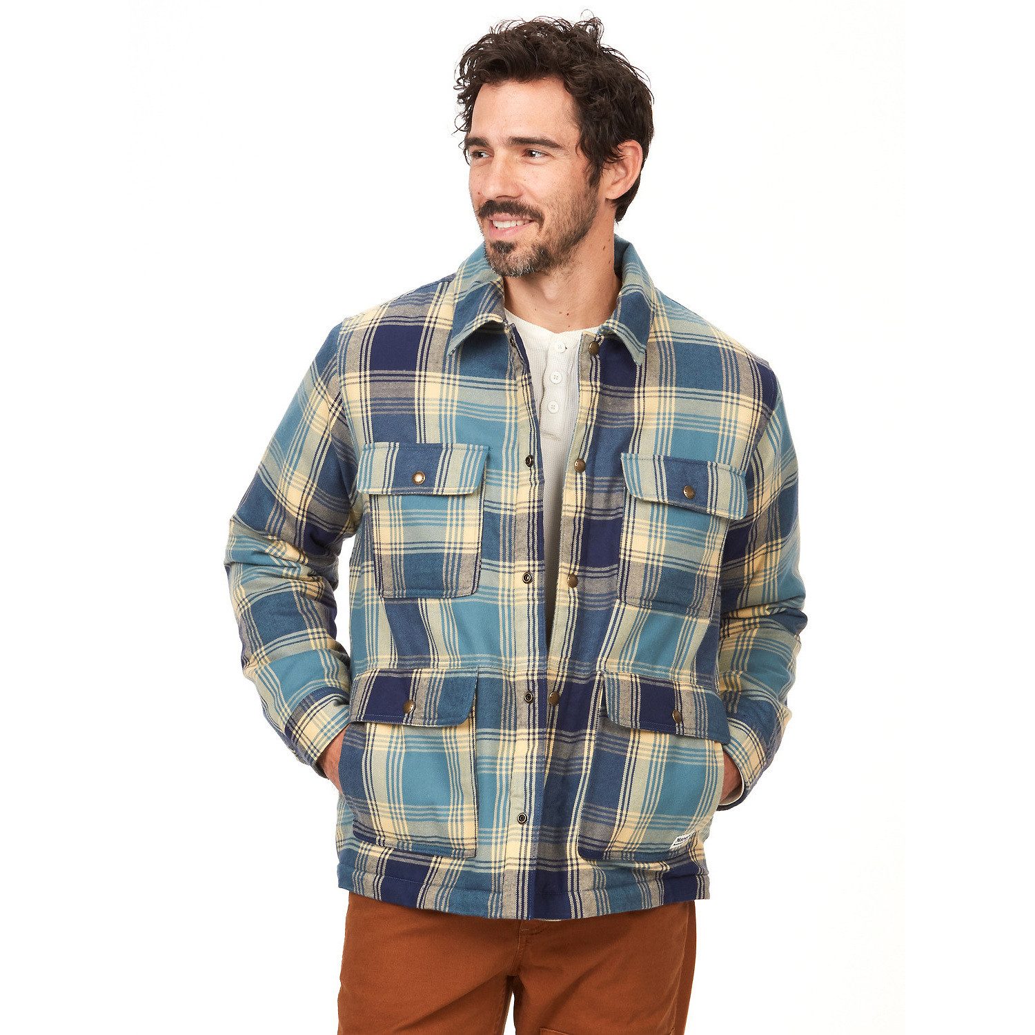 Marmot Outdoorhemd Hemd M RIDGEFIELD SHERPA FLANNEL SHIRT JACKET