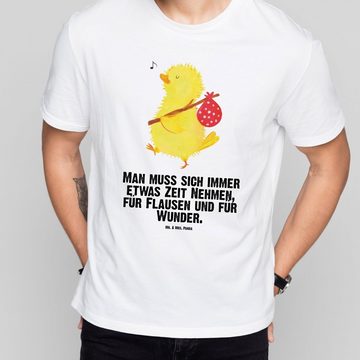 Mr. & Mrs. Panda T-Shirt Küken Wanderer - Weiß - Geschenk, Frühlingsgefühle, Geschenk zu Oster (1-tlg)
