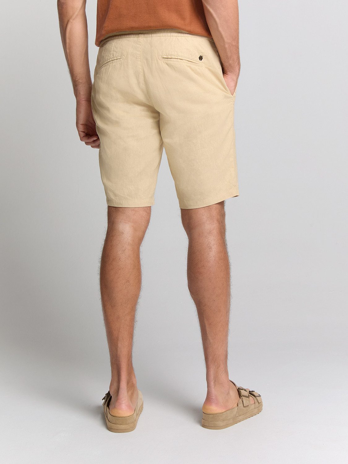 NO EXCESS Shorts No Excess Leinen-Shorts