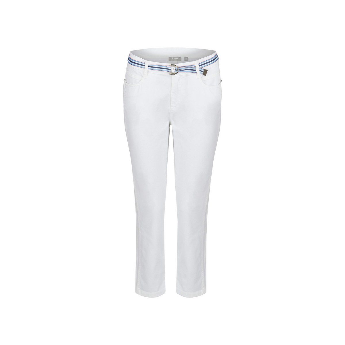 Chiarabertani 5-Pocket-Jeans weiß regular (1-tlg)