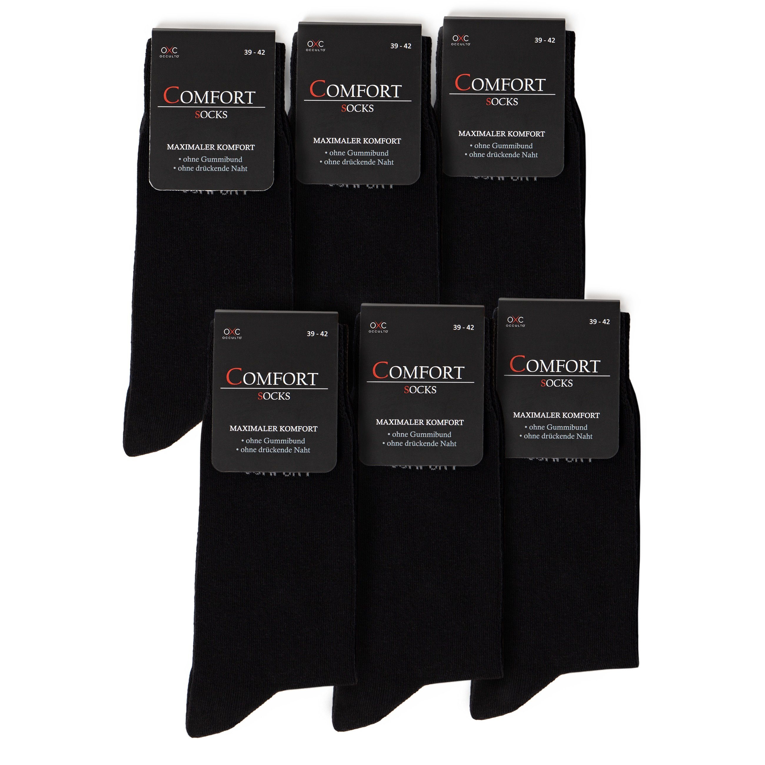 Basicsocken Herren Komfortsocken 6er Pack