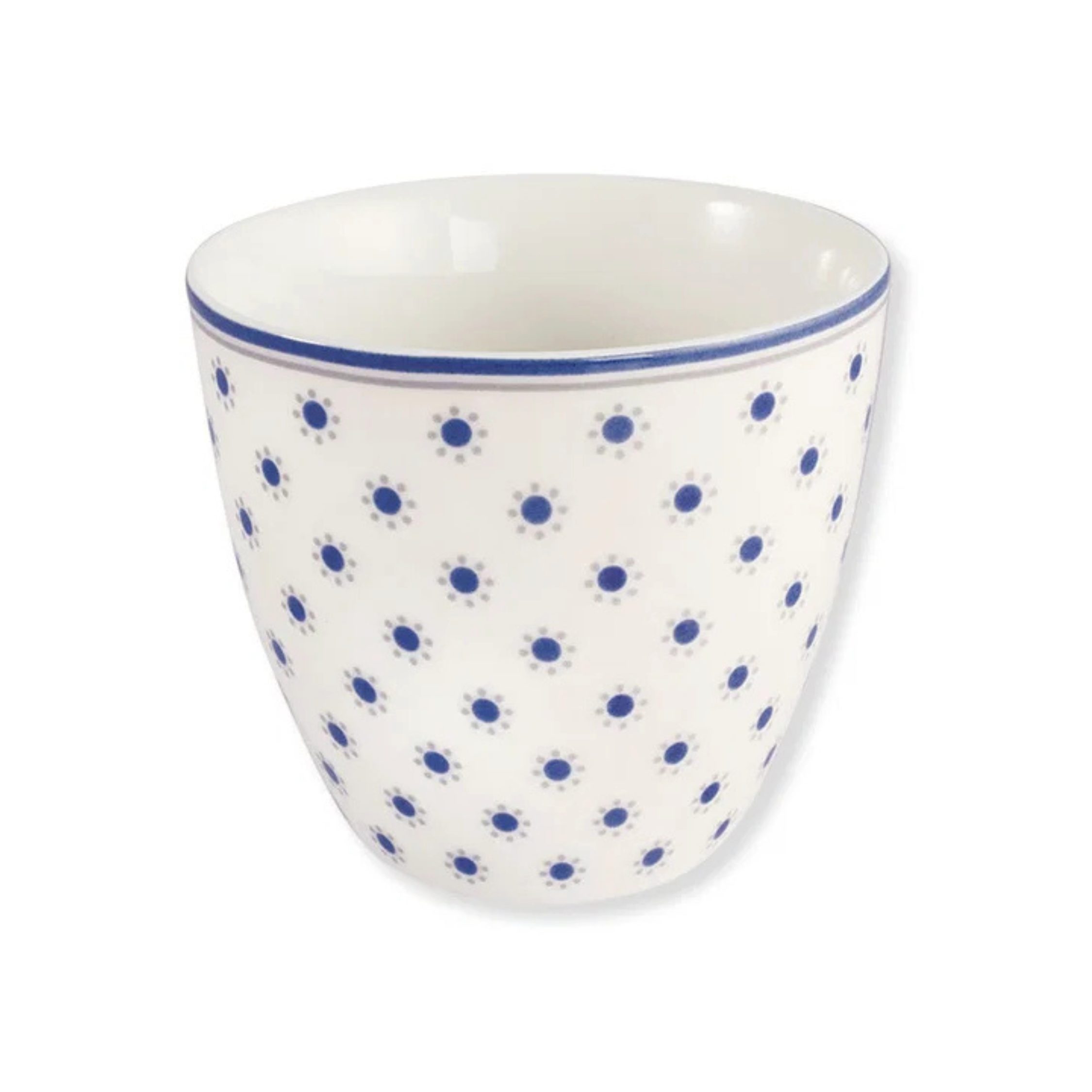 Greengate Becher GreenGate Latte Becher Harriet Weiß