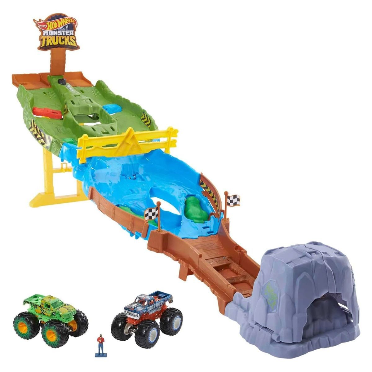 Mattel® Spielzeug-Auto Mattel HJG32 - Hot Wheels - Monster Trucks - Spieset günstig online kaufen
