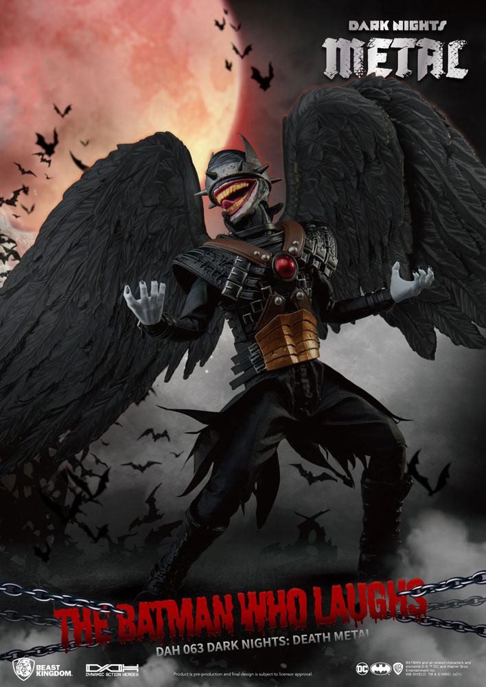 Beast Kingdom Toys Actionfigur DC Comics Dark Nights Metal DAH-063 1/9 Batman Who Laughs Actionfigur