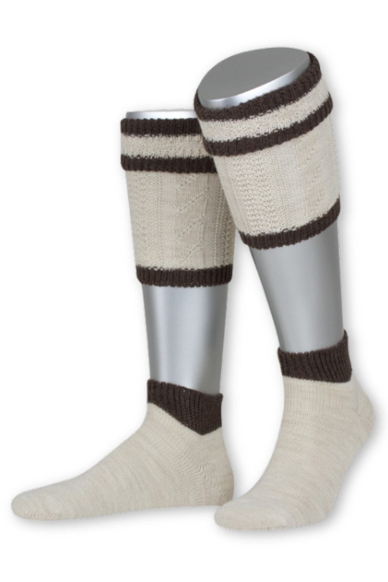 Trachtensocken Loferl - L479 - sand, anthrazit, braun