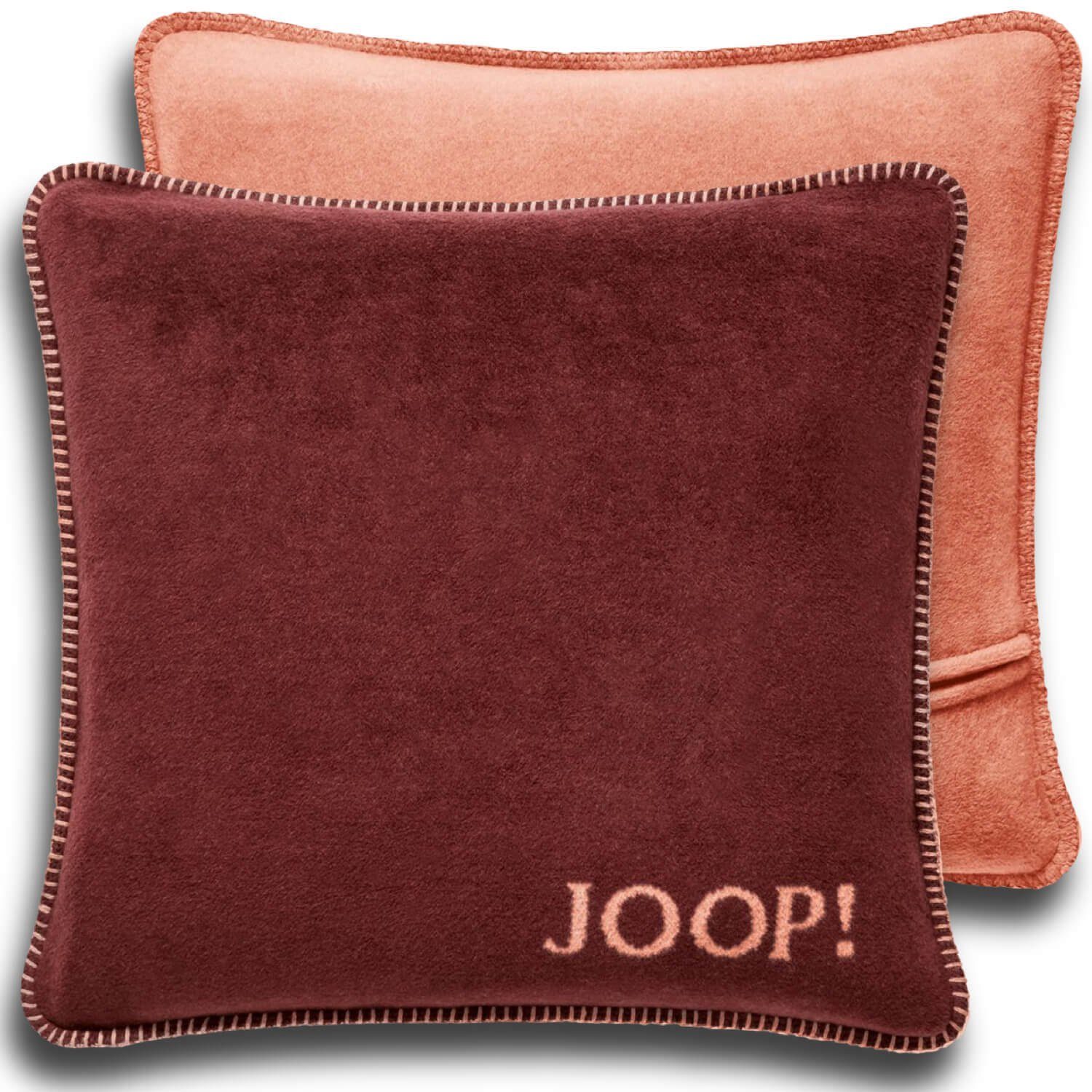 JOOP! Dekokissen Kissenhülle UNI Doubleface 50x50 günstig online kaufen