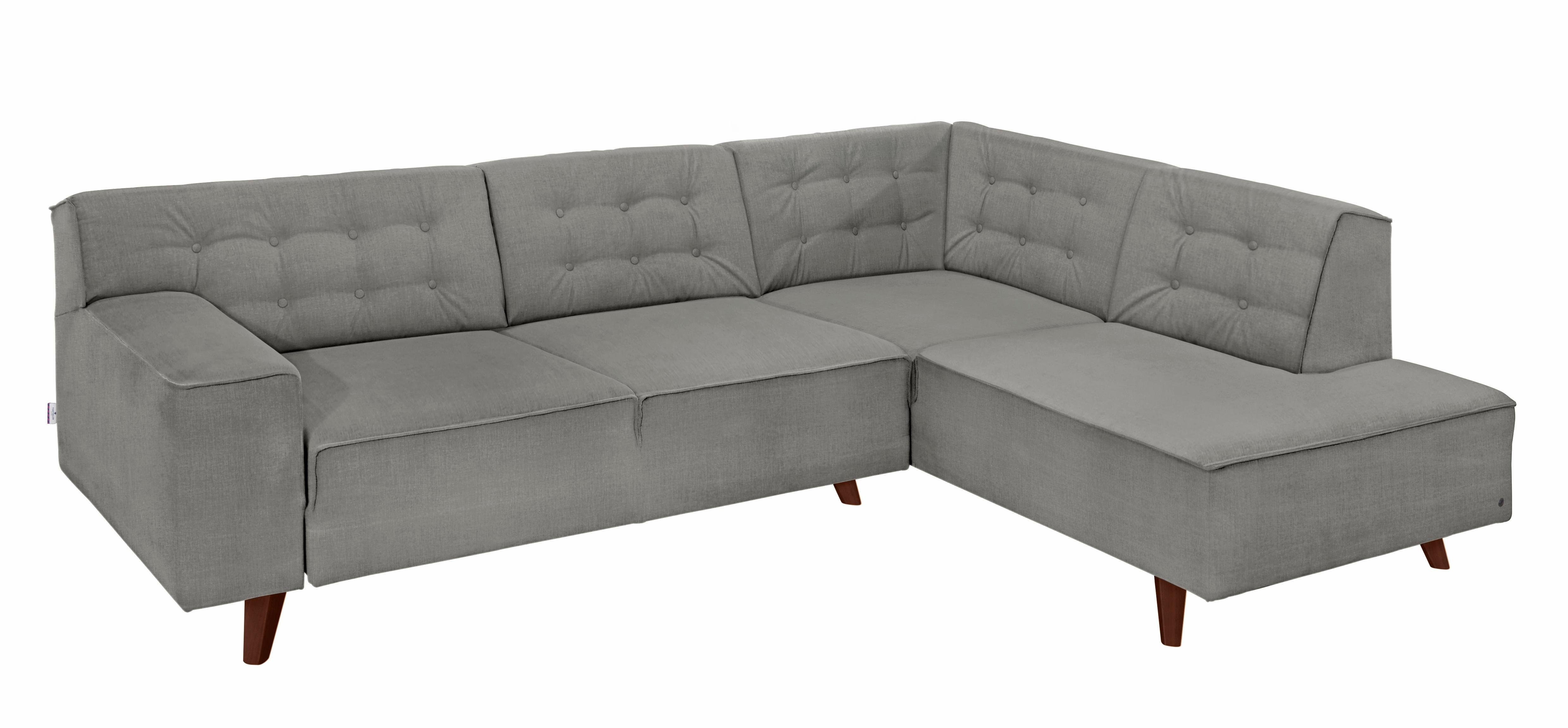 HOME TAILOR wahlweise Ecksofa Sitzvorzug Nordic TOM mit Chic,