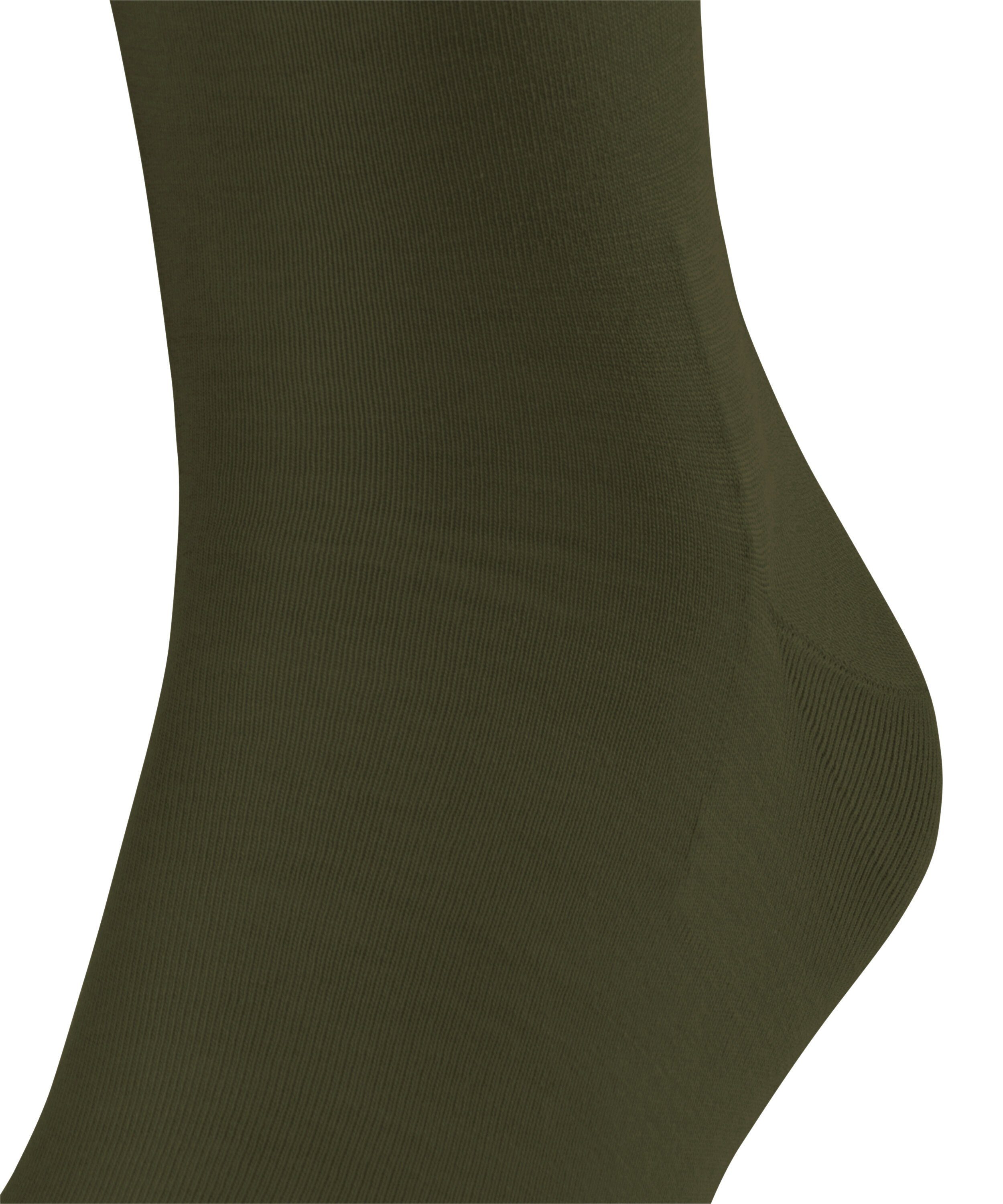 FALKE Kniestrümpfe ClimaWool (1-Paar) mit (7436) Garn nachhaltigem artichoke