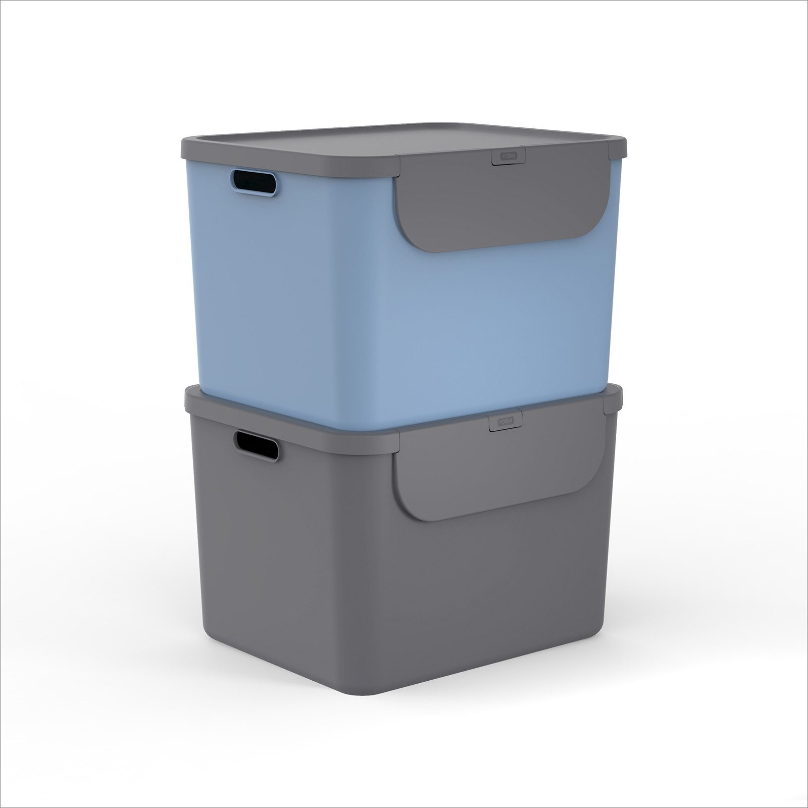 ROTHO Mülltrennsystem, Behälter ideal für Mülltrennung & Recycling