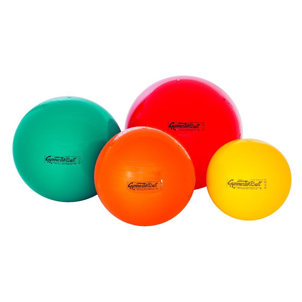 Ledragomma Gymnastikball Fitnessball Original Pezziball, Training für Rücken, Gleichgewichtssinn, Tiefenmuskulatur