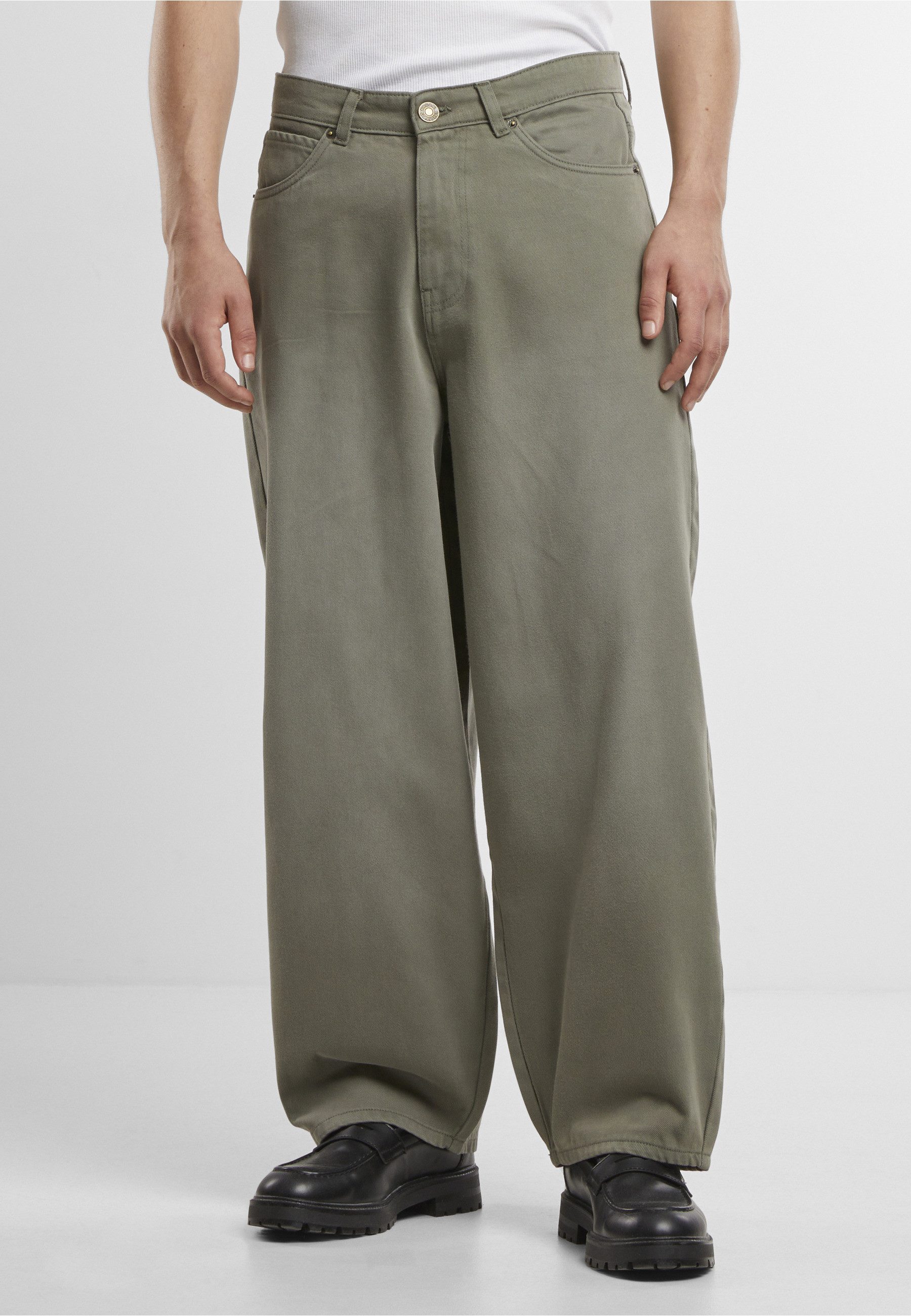 URBAN CLASSICS Bequeme Jeans Urban Classics Tapered Heavy Ounce Baggy Jeans