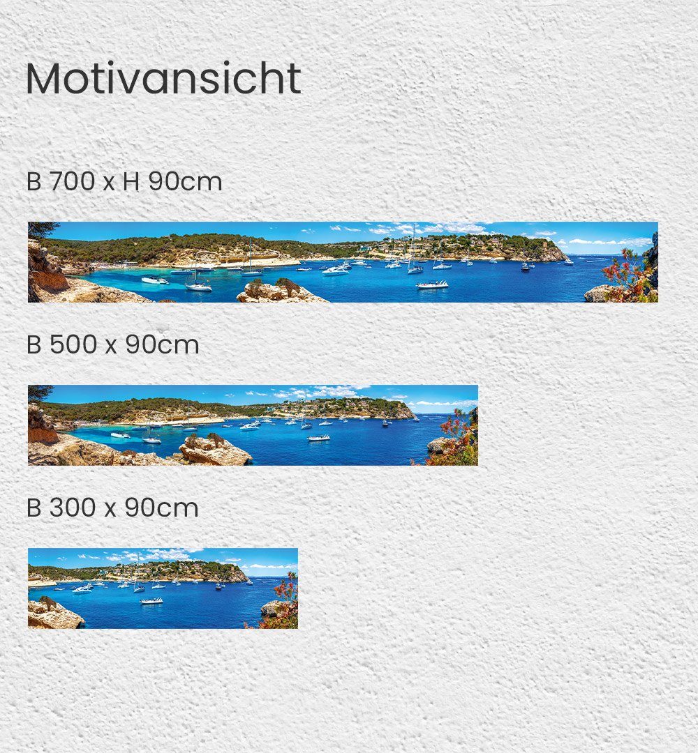 MyMaxxi Sichtschutzzaunmatten Zaunbanner Strand am Hafen Sichtschutz
