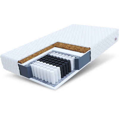 Taschenfederkernmatratze HOME MAX, FDM, 24 cm hoch, (komfortable Matratze, Allergiker geeignet), 7 Zonen, Wendematratze, H3/H4