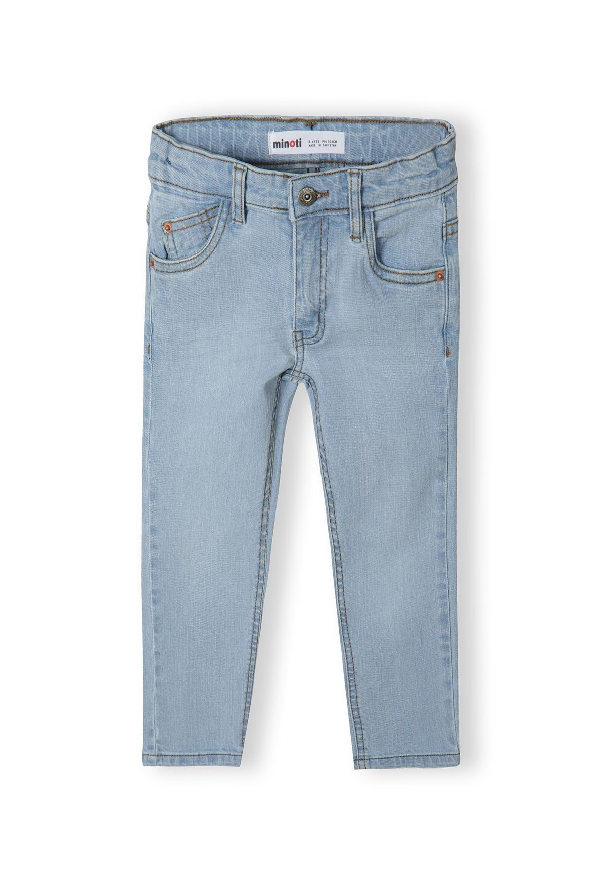 geradem Bein (12m-14y) Regular-fit-Jeans mit MINOTI Hellblau