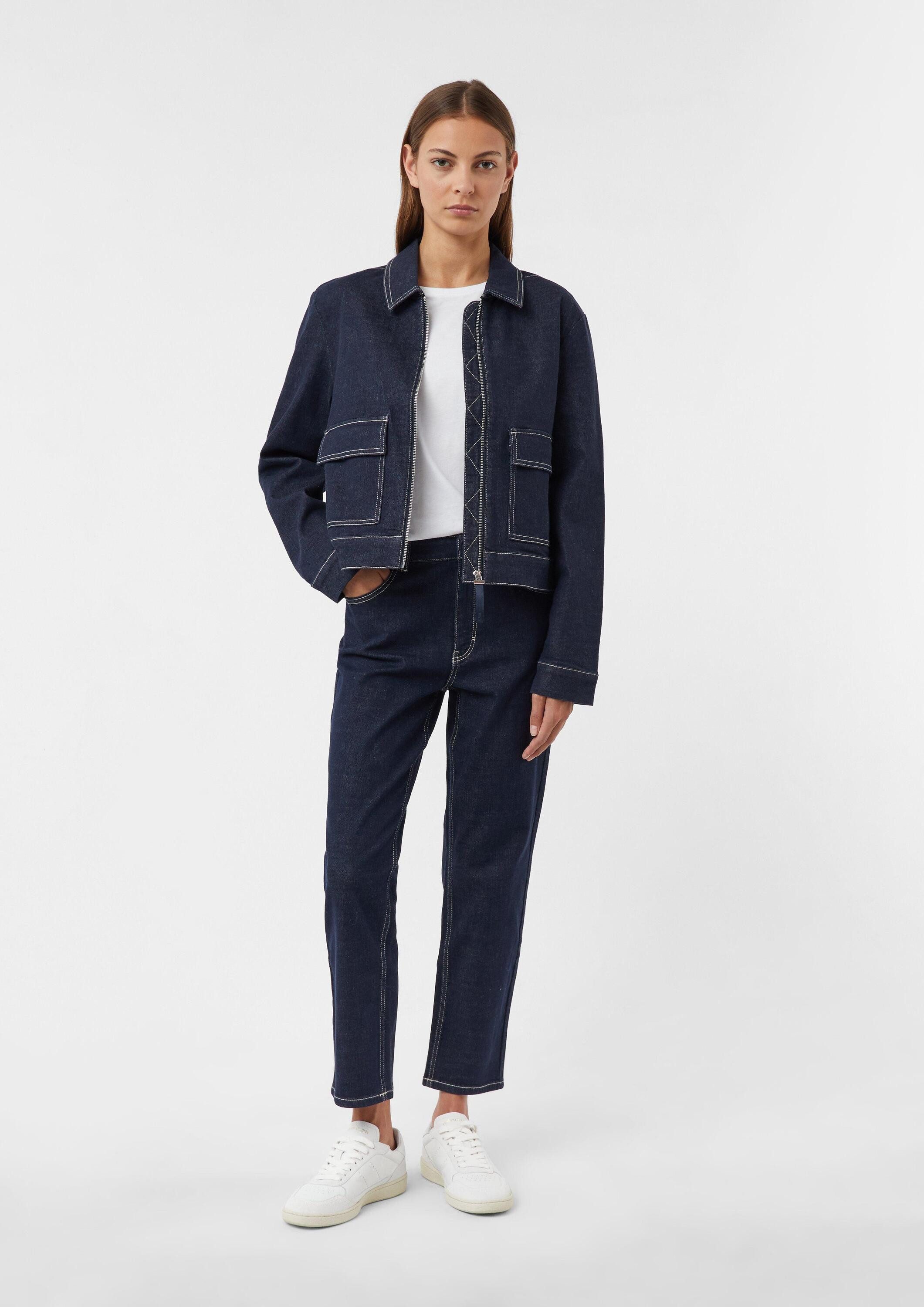 comma Regular-fit-Jeans Jeans-Hose Jeans mit geradem Bein günstig online kaufen