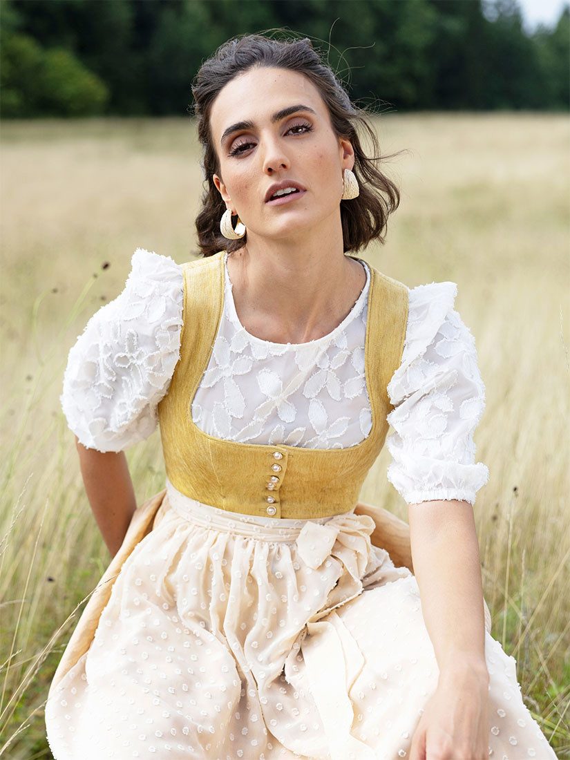 MarJo Dirndlbluse Dirndlbluse Karlstein ecru günstig online kaufen