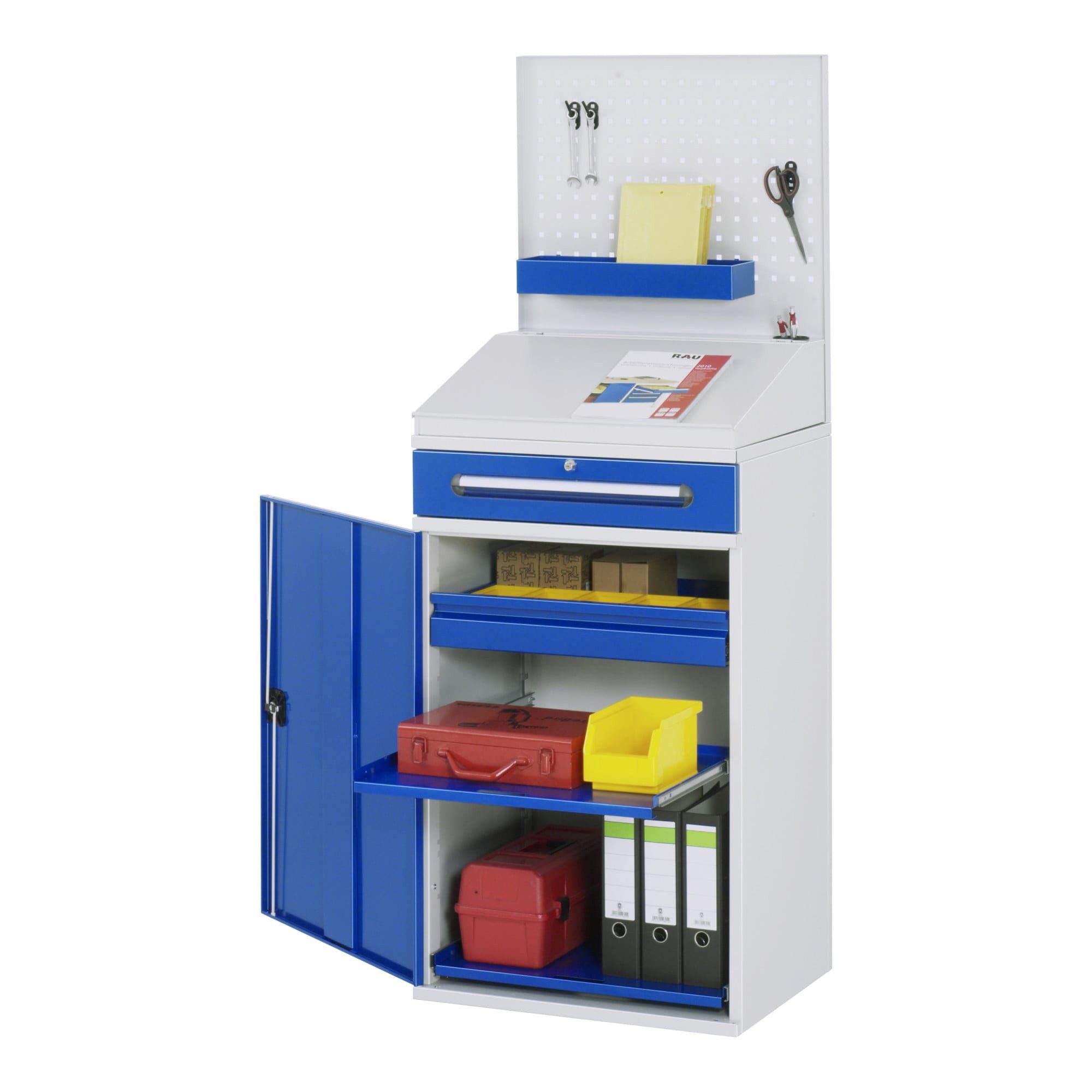 RAU Stehpult Rau Beistellschrank-Stehpult - Modell 04 BxTxH 650x520x1110/1220/1770m
